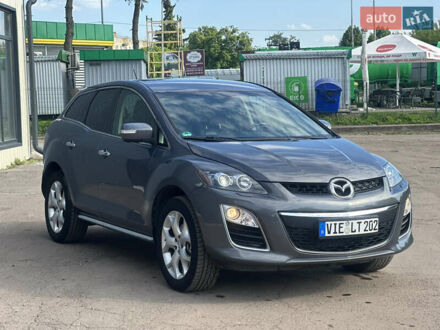 Серый Мазда СХ-7, объемом двигателя 2.2 л и пробегом 189 тыс. км за 8900 $, фото 1 на Automoto.ua