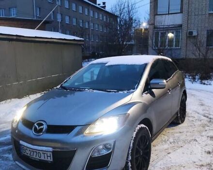 Серый Мазда СХ-7, объемом двигателя 2 л и пробегом 196 тыс. км за 9000 $, фото 1 на Automoto.ua