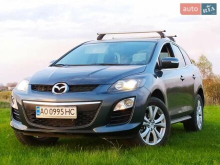 Мазда СХ-7 2010 в Береговом на Automoto.ua Серый Мазда СХ-7, объемом двигателя 2.2 л и пробегом 214 тыс. км за 10000 $, фото 1 на Automoto.ua