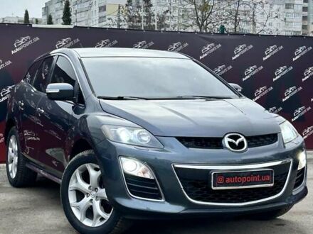 Серый Мазда СХ-7, объемом двигателя 2.18 л и пробегом 196 тыс. км за 9700 $, фото 1 на Automoto.ua
