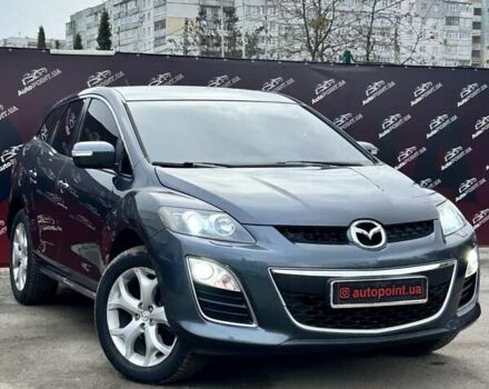 Серый Мазда СХ-7, объемом двигателя 2.18 л и пробегом 196 тыс. км за 9700 $, фото 1 на Automoto.ua