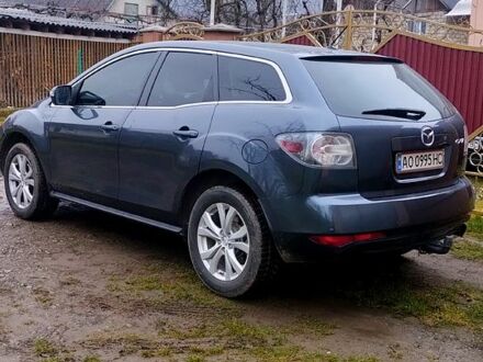 Серый Мазда СХ-7, объемом двигателя 2.2 л и пробегом 220 тыс. км за 10500 $, фото 1 на Automoto.ua
