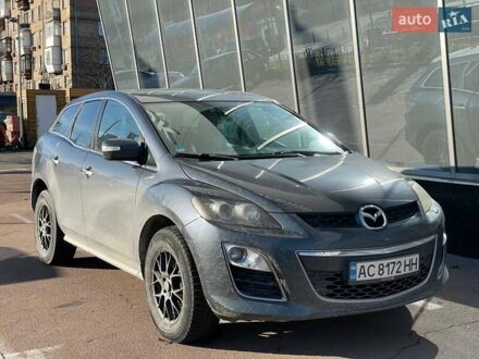 Серый Мазда СХ-7, объемом двигателя 2.2 л и пробегом 300 тыс. км за 9900 $, фото 1 на Automoto.ua
