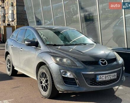 Серый Мазда СХ-7, объемом двигателя 2.2 л и пробегом 300 тыс. км за 9900 $, фото 1 на Automoto.ua