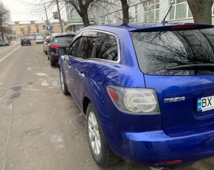 Синий Мазда СХ-7, объемом двигателя 2.3 л и пробегом 200 тыс. км за 6000 $, фото 3 на Automoto.ua