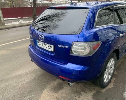 Синий Мазда СХ-7, объемом двигателя 2.3 л и пробегом 200 тыс. км за 6000 $, фото 4 на Automoto.ua