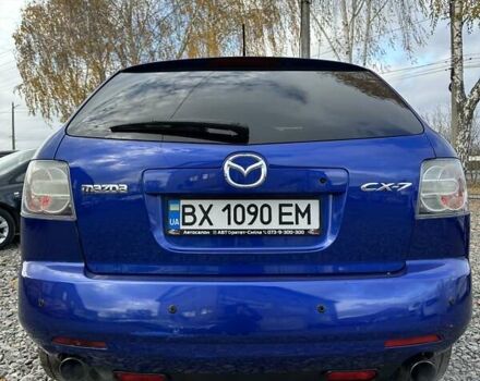 Синий Мазда СХ-7, объемом двигателя 2.3 л и пробегом 200 тыс. км за 6800 $, фото 2 на Automoto.ua