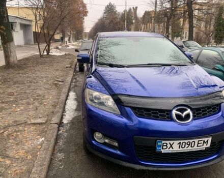 Синий Мазда СХ-7, объемом двигателя 2.3 л и пробегом 200 тыс. км за 6000 $, фото 1 на Automoto.ua