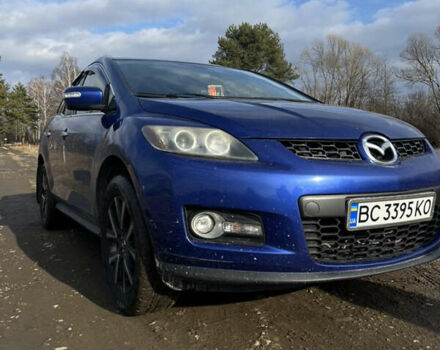 Синий Мазда СХ-7, объемом двигателя 2.26 л и пробегом 206 тыс. км за 7600 $, фото 4 на Automoto.ua