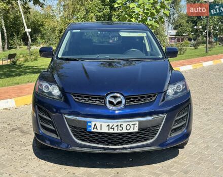 Синий Мазда СХ-7, объемом двигателя 2.5 л и пробегом 227 тыс. км за 8800 $, фото 4 на Automoto.ua