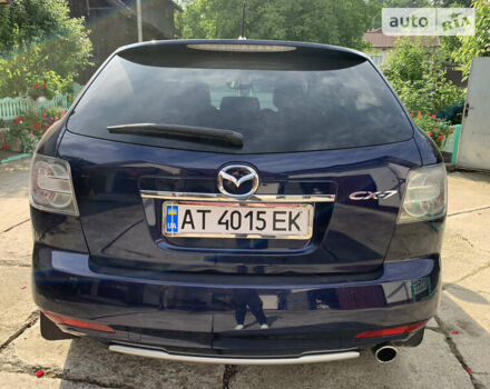 Синий Мазда СХ-7, объемом двигателя 2.2 л и пробегом 171 тыс. км за 9500 $, фото 3 на Automoto.ua