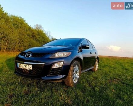 Синий Мазда СХ-7, объемом двигателя 2.18 л и пробегом 148 тыс. км за 11300 $, фото 1 на Automoto.ua