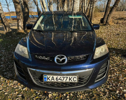 Синий Мазда СХ-7, объемом двигателя 2.26 л и пробегом 188 тыс. км за 8000 $, фото 1 на Automoto.ua