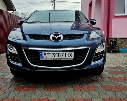 Синий Мазда СХ-7, объемом двигателя 2.2 л и пробегом 215 тыс. км за 10999 $, фото 4 на Automoto.ua
