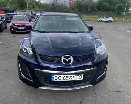 Синий Мазда СХ-7, объемом двигателя 2.5 л и пробегом 224 тыс. км за 9800 $, фото 4 на Automoto.ua