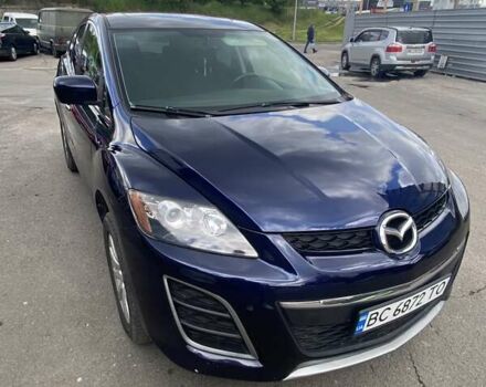 Синий Мазда СХ-7, объемом двигателя 2.5 л и пробегом 224 тыс. км за 9800 $, фото 2 на Automoto.ua