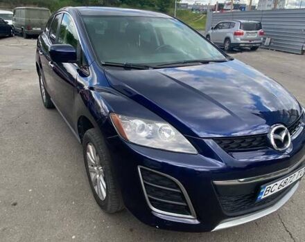 Синий Мазда СХ-7, объемом двигателя 2.5 л и пробегом 224 тыс. км за 9800 $, фото 1 на Automoto.ua