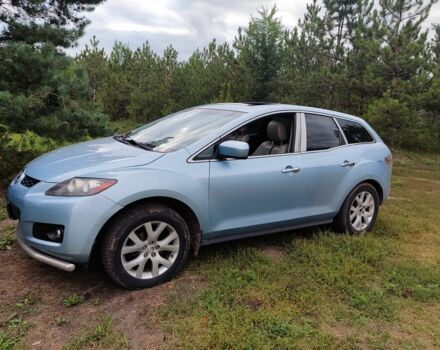 Синий Мазда СХ-7, объемом двигателя 2.3 л и пробегом 240 тыс. км за 6500 $, фото 1 на Automoto.ua