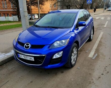 Синий Мазда СХ-7, объемом двигателя 2.3 л и пробегом 1730 тыс. км за 9000 $, фото 1 на Automoto.ua