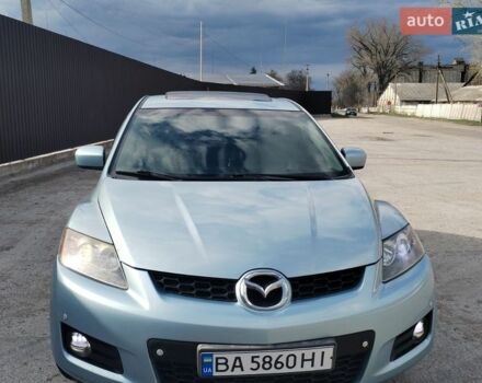 Синий Мазда СХ-7, объемом двигателя 2.3 л и пробегом 147 тыс. км за 7700 $, фото 1 на Automoto.ua