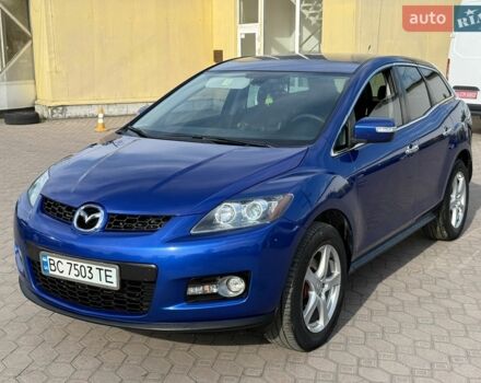 Синий Мазда СХ-7, объемом двигателя 2.3 л и пробегом 222 тыс. км за 5200 $, фото 1 на Automoto.ua