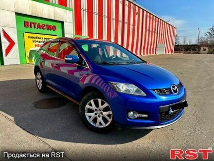 Мазда СХ-7 2007 в Харькове на Automoto.ua Синий Мазда СХ-7, объемом двигателя 24 л и пробегом 123 тыс. км за 6499 $, фото 1 на Automoto.ua
