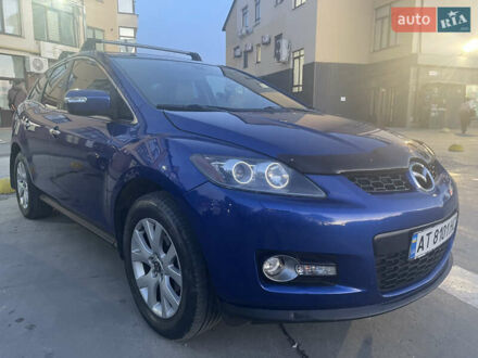 Синий Мазда СХ-7, объемом двигателя 2.26 л и пробегом 151 тыс. км за 6500 $, фото 1 на Automoto.ua