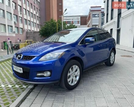 Синий Мазда СХ-7, объемом двигателя 2.3 л и пробегом 190 тыс. км за 6650 $, фото 1 на Automoto.ua