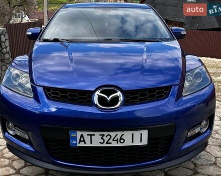 Синий Мазда СХ-7, объемом двигателя 2.26 л и пробегом 175 тыс. км за 6999 $, фото 1 на Automoto.ua