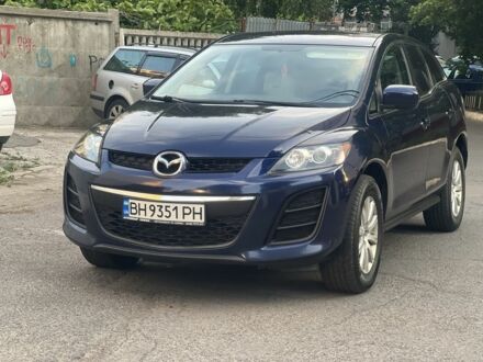 Синий Мазда СХ-7, объемом двигателя 2.5 л и пробегом 130 тыс. км за 7950 $, фото 1 на Automoto.ua
