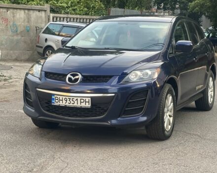 Синий Мазда СХ-7, объемом двигателя 2.5 л и пробегом 130 тыс. км за 7950 $, фото 1 на Automoto.ua