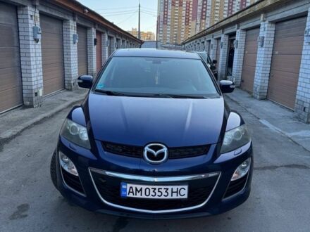 Синий Мазда СХ-7, объемом двигателя 2.2 л и пробегом 202 тыс. км за 9500 $, фото 1 на Automoto.ua