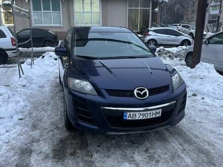 Синий Мазда СХ-7, объемом двигателя 2.49 л и пробегом 240 тыс. км за 6500 $, фото 1 на Automoto.ua