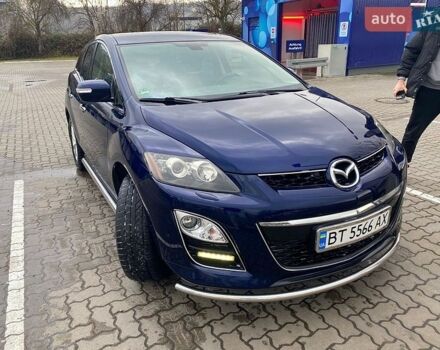 Синий Мазда СХ-7, объемом двигателя 2.3 л и пробегом 101 тыс. км за 9899 $, фото 1 на Automoto.ua