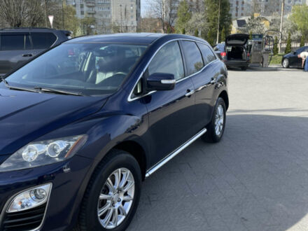 Синий Мазда СХ-7, объемом двигателя 2.2 л и пробегом 198 тыс. км за 9800 $, фото 1 на Automoto.ua