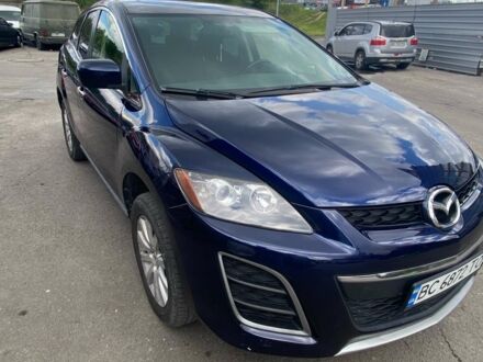 Синий Мазда СХ-7, объемом двигателя 2.49 л и пробегом 224 тыс. км за 9400 $, фото 1 на Automoto.ua