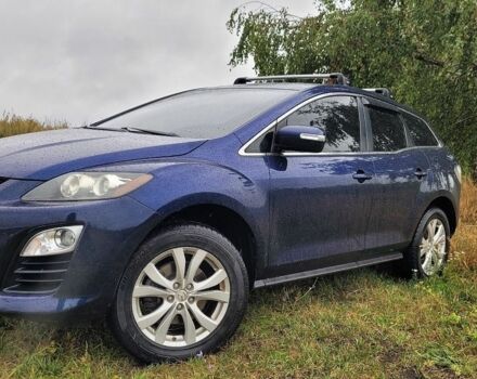 Синий Мазда СХ-7, объемом двигателя 2.18 л и пробегом 284 тыс. км за 10500 $, фото 1 на Automoto.ua