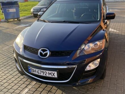 Синий Мазда СХ-7, объемом двигателя 2.5 л и пробегом 274 тыс. км за 9200 $, фото 1 на Automoto.ua