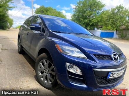 Синий Мазда СХ-7, объемом двигателя 2.5 л и пробегом 17000 тыс. км за 12000 $, фото 1 на Automoto.ua