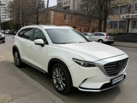 Белый Мазда СХ-9, объемом двигателя 2.49 л и пробегом 193 тыс. км за 16500 $, фото 1 на Automoto.ua