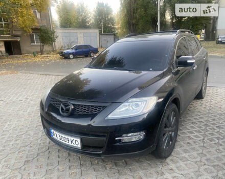 Черный Мазда СХ-9, объемом двигателя 3.5 л и пробегом 176 тыс. км за 7800 $, фото 1 на Automoto.ua