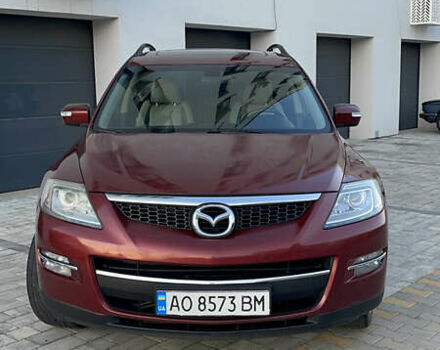 Красный Мазда СХ-9, объемом двигателя 3.5 л и пробегом 350 тыс. км за 7699 $, фото 1 на Automoto.ua