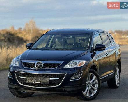 Синий Мазда СХ-9, объемом двигателя 3.7 л и пробегом 223 тыс. км за 12800 $, фото 1 на Automoto.ua