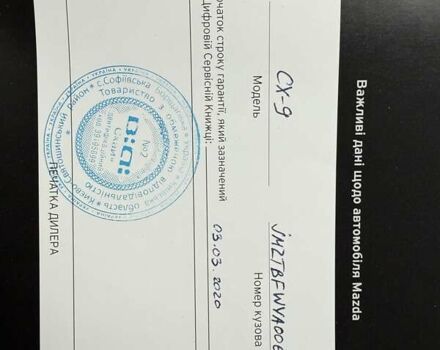 Синий Мазда СХ-9, объемом двигателя 2.49 л и пробегом 52 тыс. км за 28900 $, фото 87 на Automoto.ua