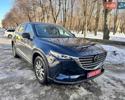 Синий Мазда СХ-9, объемом двигателя 2.5 л и пробегом 102 тыс. км за 21999 $, фото 1 на Automoto.ua