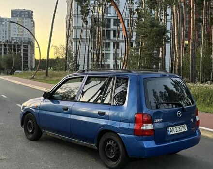 Синий Мазда Демио, объемом двигателя 1.5 л и пробегом 224 тыс. км за 2200 $, фото 1 на Automoto.ua