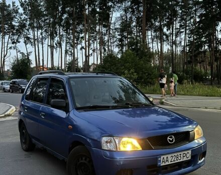 Синий Мазда Демио, объемом двигателя 1.5 л и пробегом 224 тыс. км за 2200 $, фото 10 на Automoto.ua