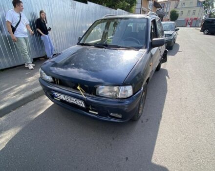 Синий Мазда Демио, объемом двигателя 1.3 л и пробегом 112 тыс. км за 700 $, фото 1 на Automoto.ua