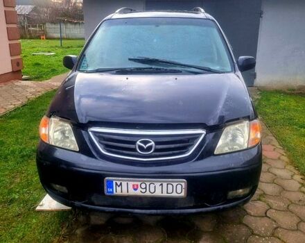 Черный Мазда МПВ, объемом двигателя 2 л и пробегом 230 тыс. км за 444 $, фото 1 на Automoto.ua