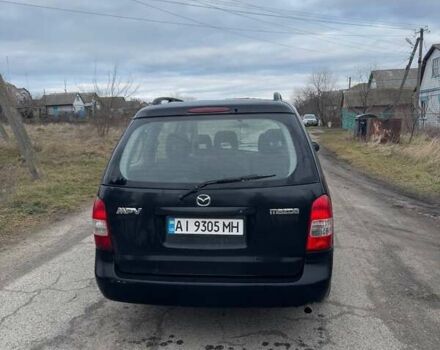 Черный Мазда МПВ, объемом двигателя 2 л и пробегом 195 тыс. км за 3500 $, фото 3 на Automoto.ua